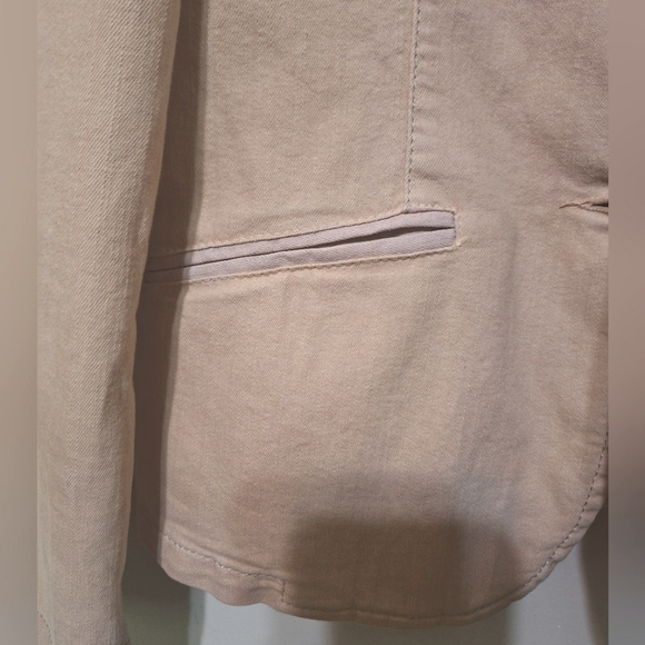 BYBLOS BLU pink denim blazer jacket size 12 - Picture 4 of 9